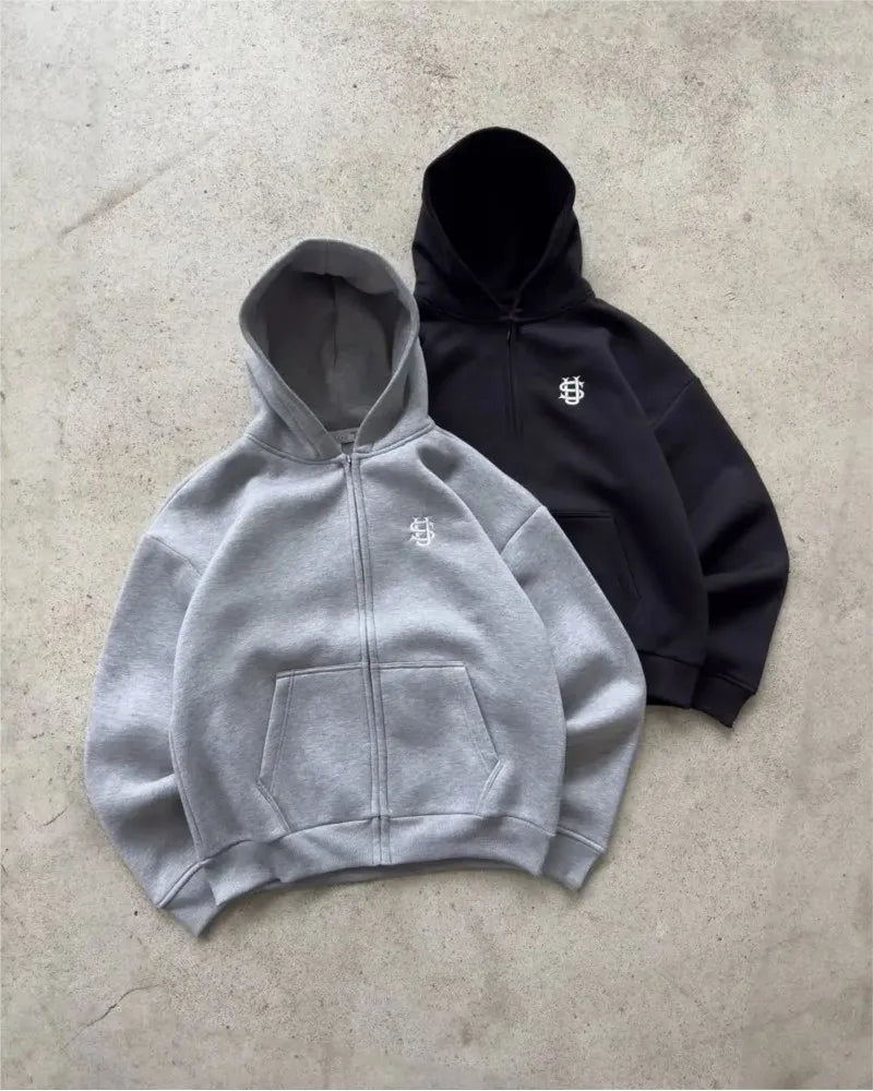 SINA Essential Zip Hoodie & Sweatpants Set