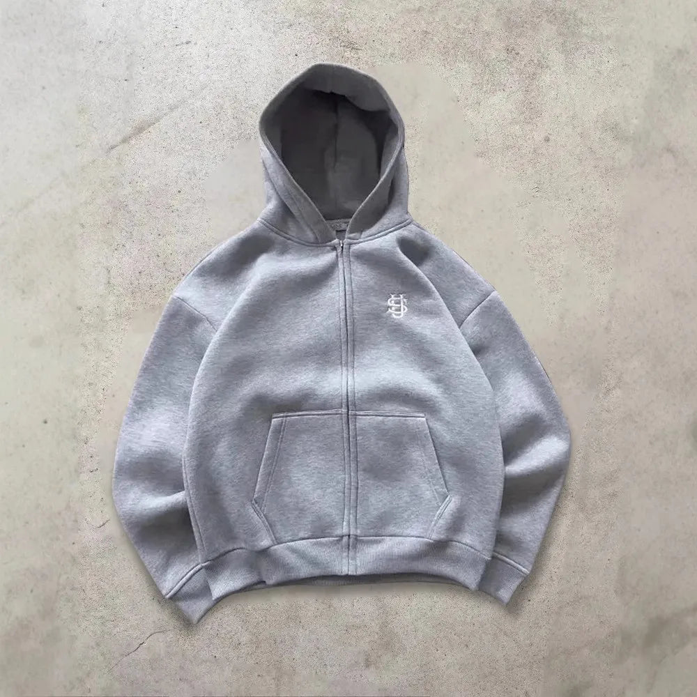 SINA Essential Zip Hoodie & Sweatpants Set