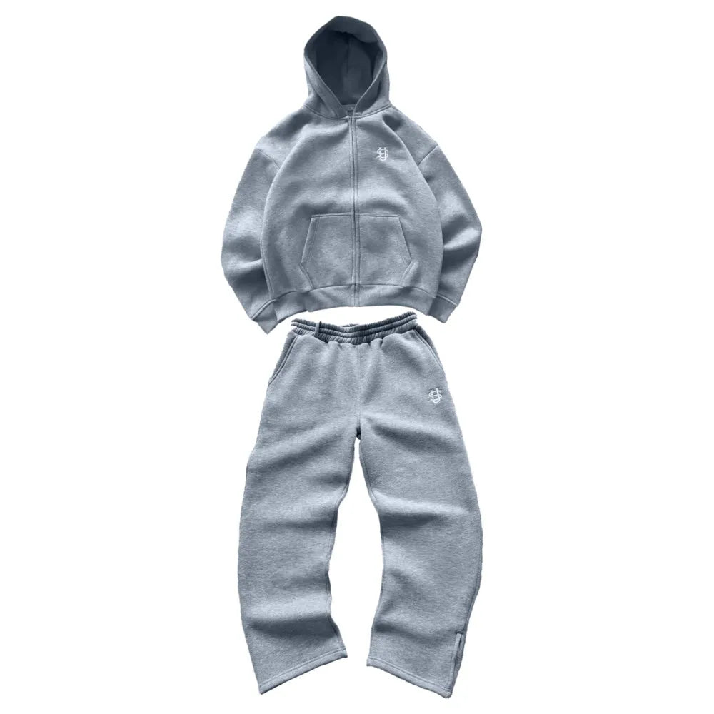 SINA Essential Zip Hoodie & Sweatpants Set