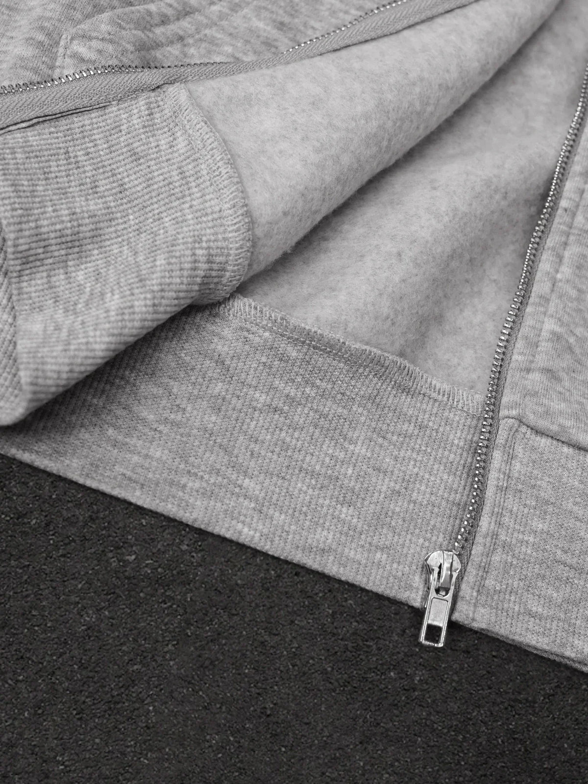 SINA Foam Print Zip Hoodie & Sweatpants Set